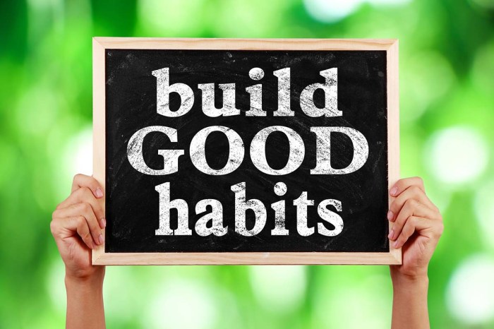 Building Healthy Habits